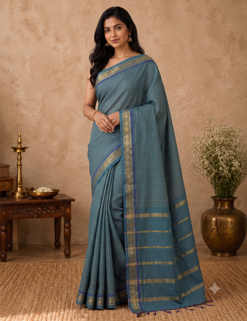Arani Checked Cotton